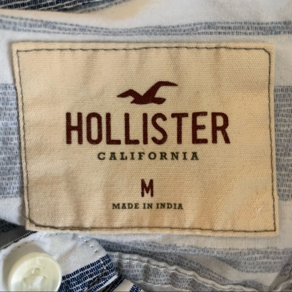 Hollister Cotton Shirt Men's - Picture 3 of 3